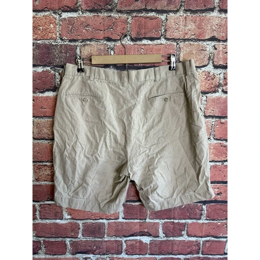 Polo Ralph Lauren Mens Brown Chino Shorts Size 36 100% Cotton